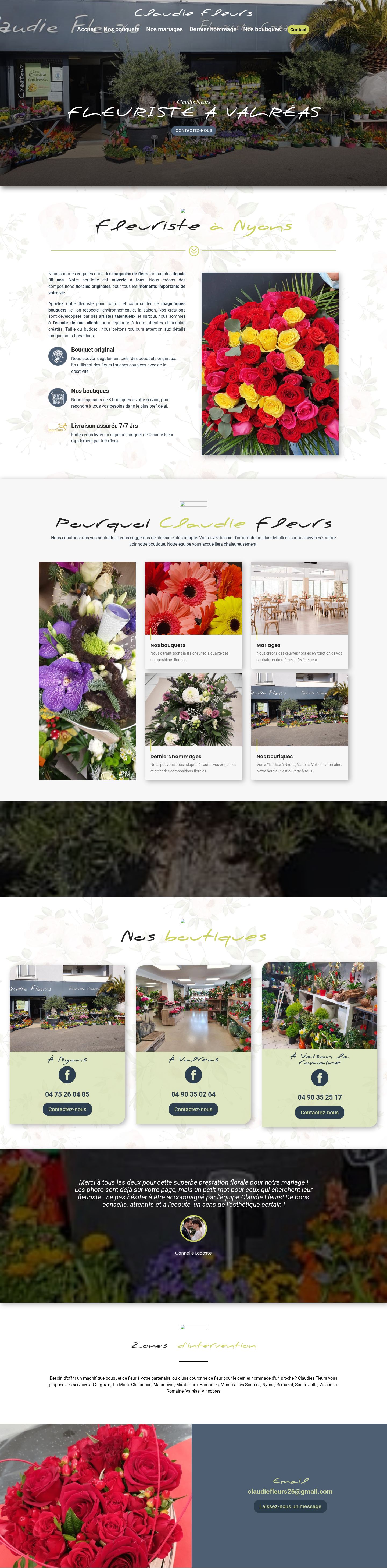 Claudie Fleurs — Fleuriste Nyons (26)